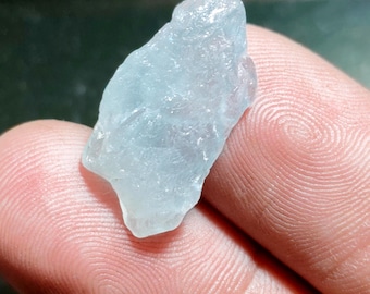 Aquamarine Raw,Natural 100% Rare Aquamarine Rough,African Mines Aquamarine Raw Crystal,AAA Precious Aquamarine Rough Gemstone,23x12mm 10 Cts
