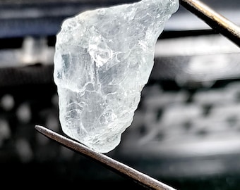 Stunning Great Quality Aquamarine Raw,Natural Unheated Aquamarine Rough,Healing Aquamarine Crystal,Loose Aquamarine Gemstone,24x15mm 12 Cts