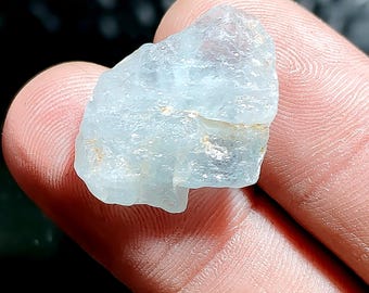 Aquamarine Raw,Natural 100% Rare Aquamarine Rough,African Mines Aquamarine Raw Crystal,AAA Precious Aquamarine Rough Gemstone,24x18mm 17 Cts