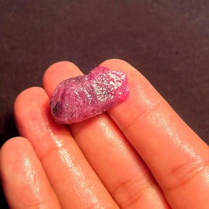 Raw Ruby Gemstone,Red Cluster Ruby Rough,Healing Ruby Rough, Great Loose Ruby Raw, Natural Ruby Rough, Big Size Ruby Raw, 30x14mm 48 Carats