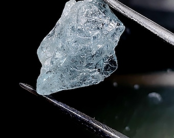 Aquamarine Raw,Natural 100% Rare Aquamarine Rough,African Mines Aquamarine Raw Crystal,AAA Precious Aquamarine Rough Gemstone,18x12mm 8 Cts