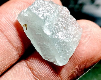 Natural Aquamarine Raw Gemstone,100% Rare Aquamarine Rough,Huge Size Aquamarine Raw,Beautifull Loose Aquamarine Rough,21x15mm 14 Cts