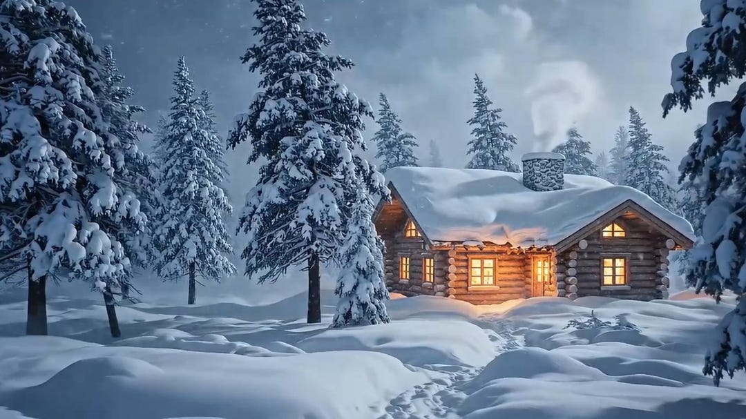 Holiday Blizzard Cabin Loop Pack – 4K Snowstorm Video Loops Bundle - Etsy