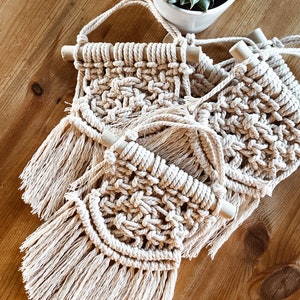 The Knotty Rearview Mirror Macrame