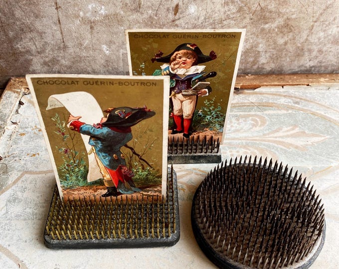 Metal Cage Flower Frog, Flower Holder, Industrial Style