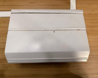 Vintage Pantry Queen Metal Wall Mount Foil Wax Paper Dispenser Kitchen Organizer
