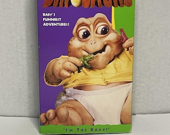 Walt Disney Dinosaurs-I'm the Baby VHS Movie Jim Henson
