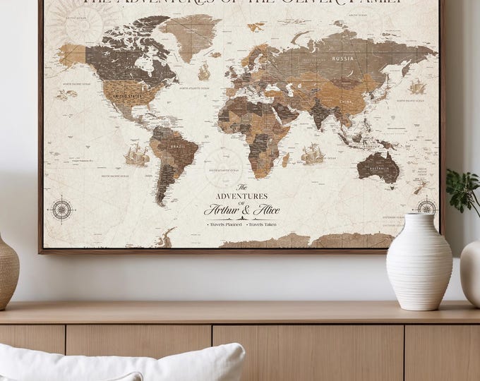 Custom World Map