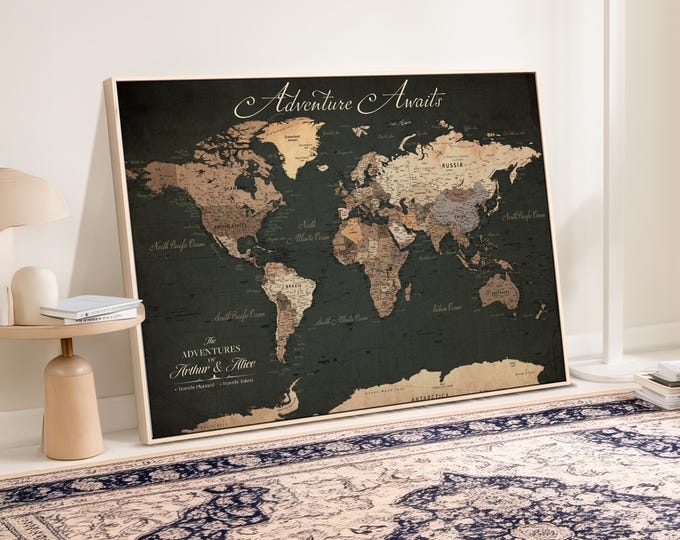 Custom World Map