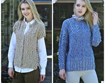 ladies knitted gilet uk