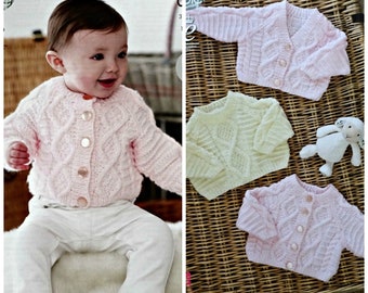 Items Similar To Baby Knitting Pattern Book Baby Aran