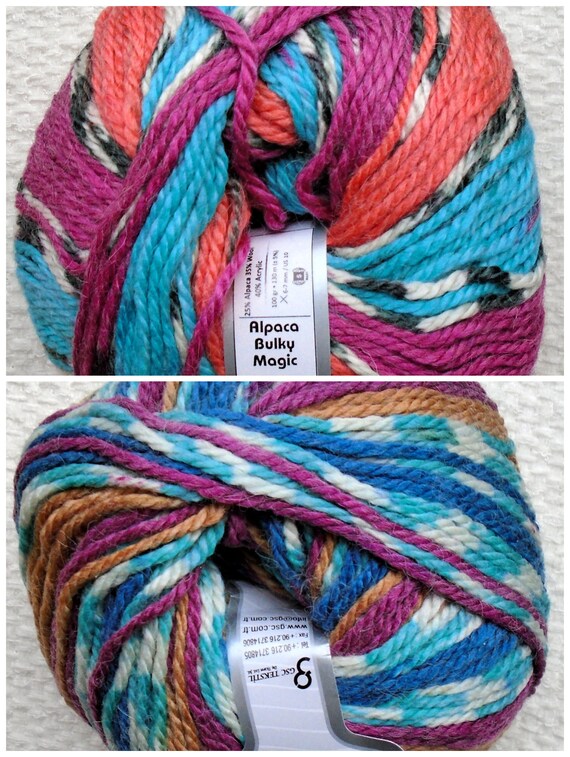 Alpaca Thick Knitting Wool, Thick Alpaca Yarn Knitting
