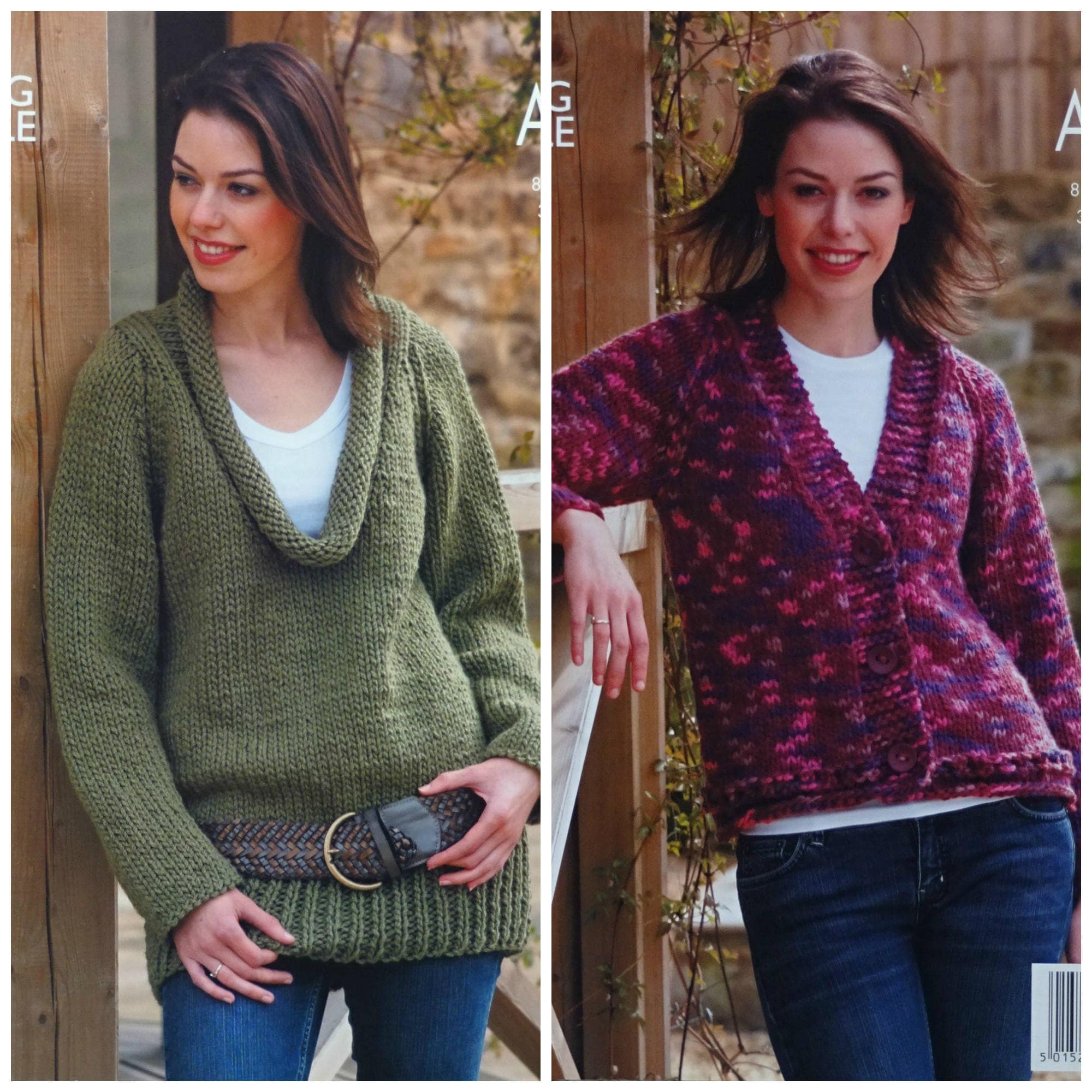 super chunky jacket easy knitting pattern