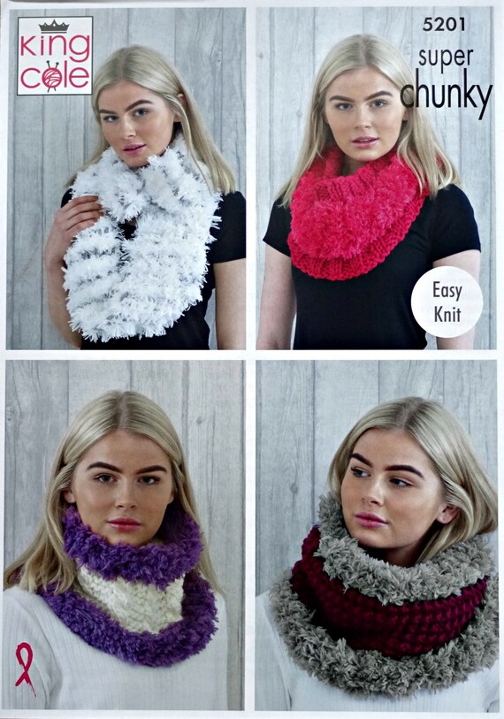 ladies knitted snood