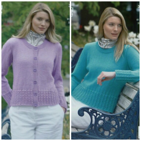 Womens Knitting Pattern K3236 Ladies 