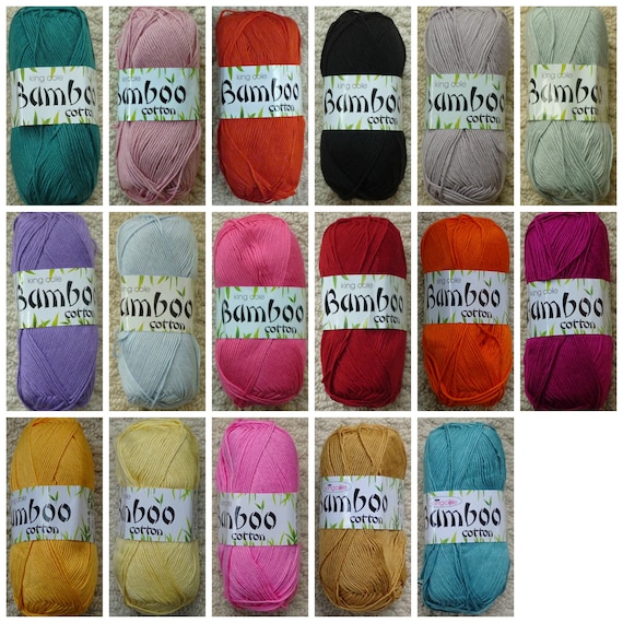 New Soft Natural Smooth Bamboo Cotton Knitting Yarn Ball Cole Yarn 50g/PC New Soft Natural Smooth Bamboo Cotton Knitting Yarn Ball Cole Yarn 50g/PC