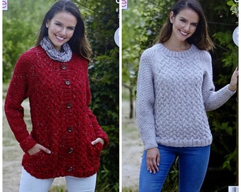 Knitting Patterns for Women Cardigan - Etsy