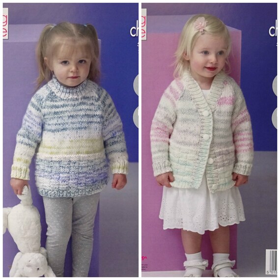 Girls Knitting Pattern K5209 Childrens 