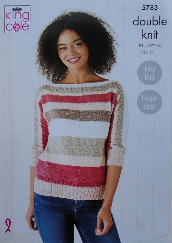 Womens Knitting Pattern K5783 Ladies 