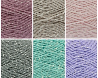 Mélange de coton laine à tricoter/fil 100 g King Cole coton haut mélange de coton DK (léger peigné) fil à tricoter/laine