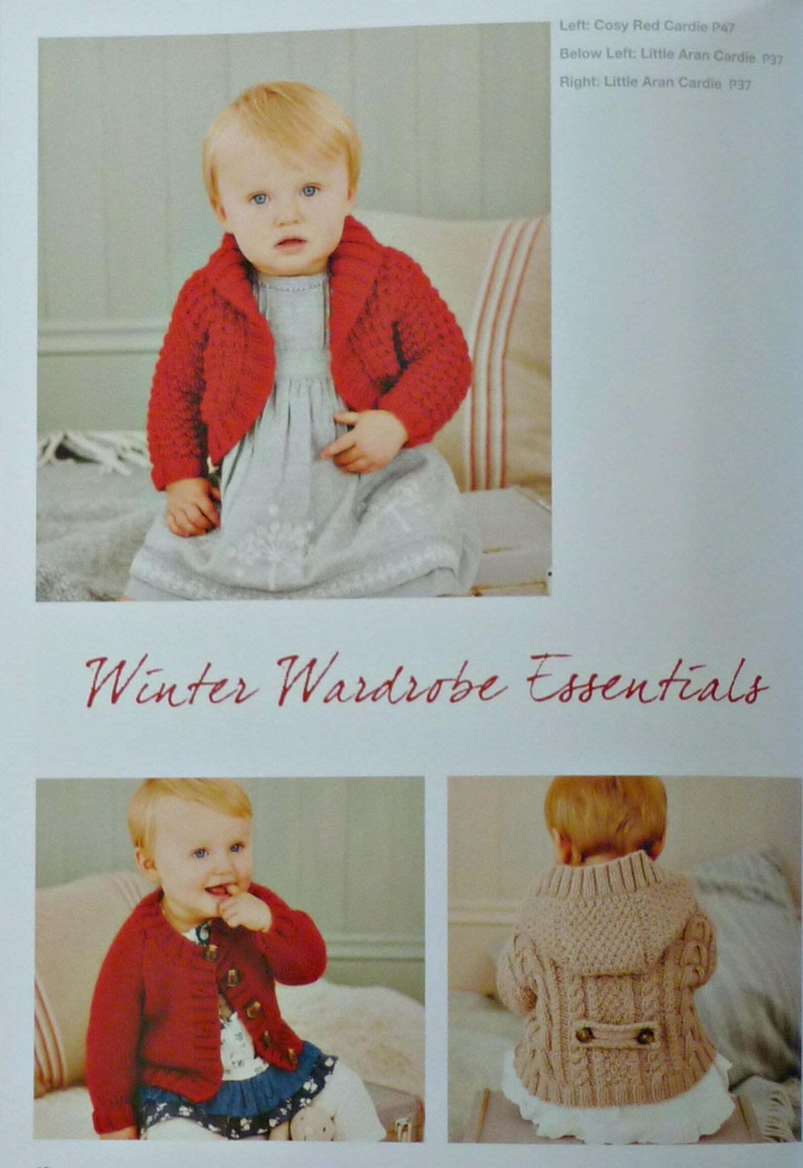 Baby Knitting PATTERN BOOK Baby Aran Knitting Book 2 Knitting Etsy