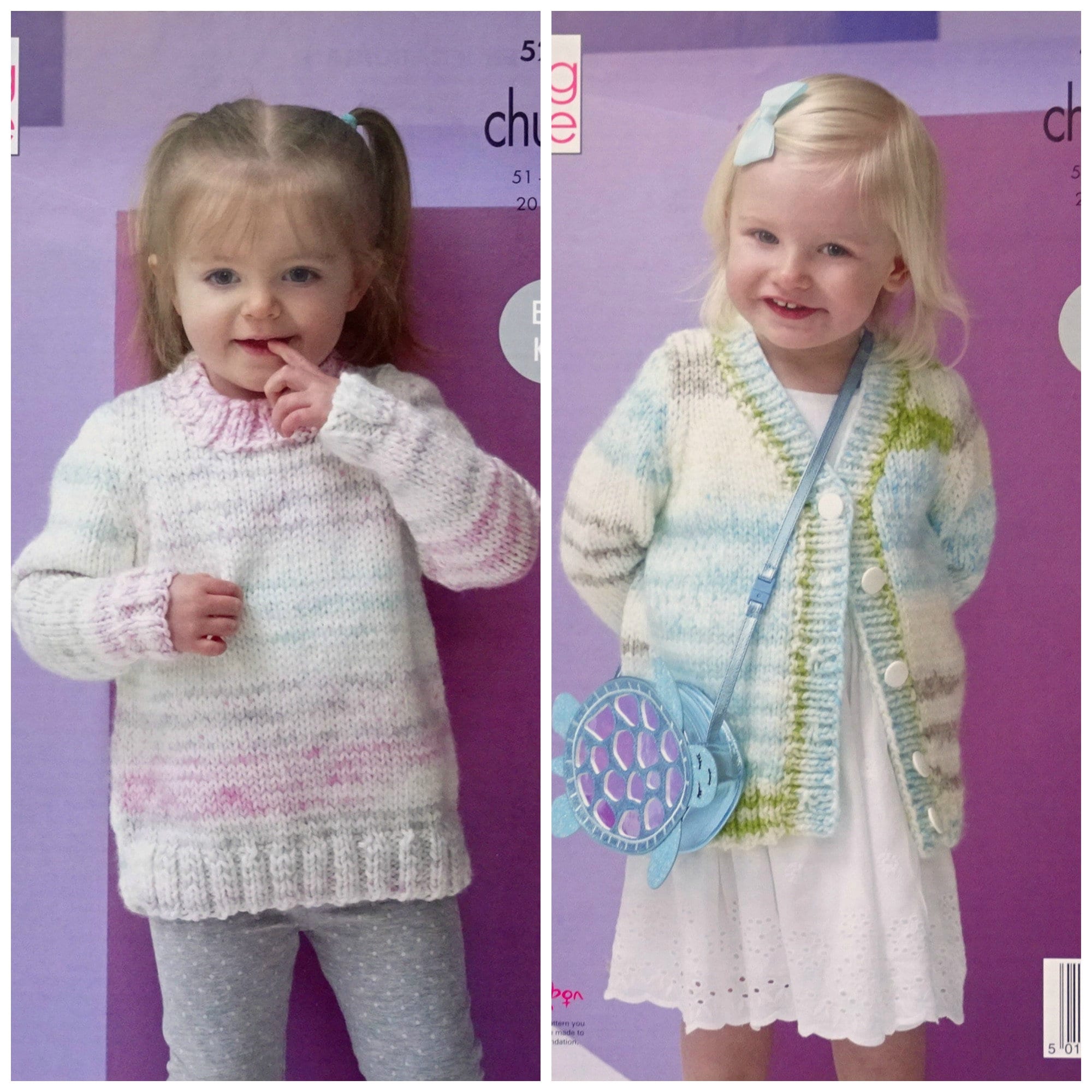 Patterns Knitting King Cole Light Worsted Girls Knitting Pattern K3719