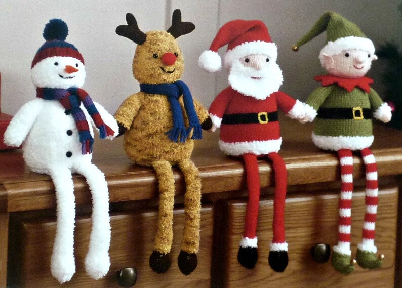 Christmas PATTERN BOOK Christmas Knits Book 4 Knitting Pattern  Etsy