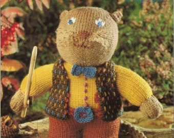 Otter Toy Animal knitting pattern