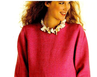 Comfy Maternity Sweater Knitting 