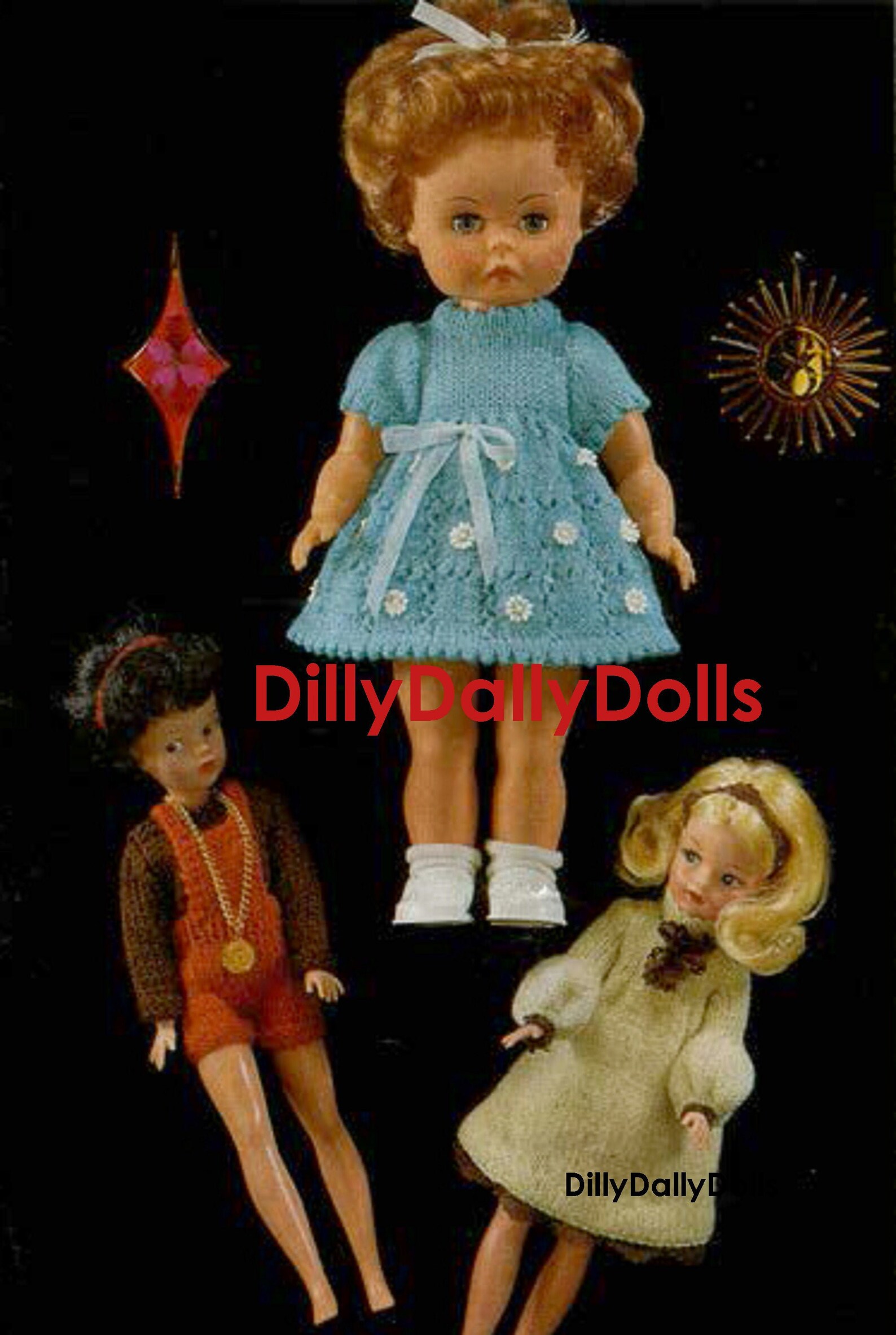 Vintage Sindy Doll Clothes Pattern Includes Hot Pants Sweater Etsy