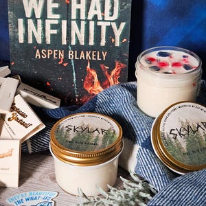 We Had Infinity Inspired Character Candles