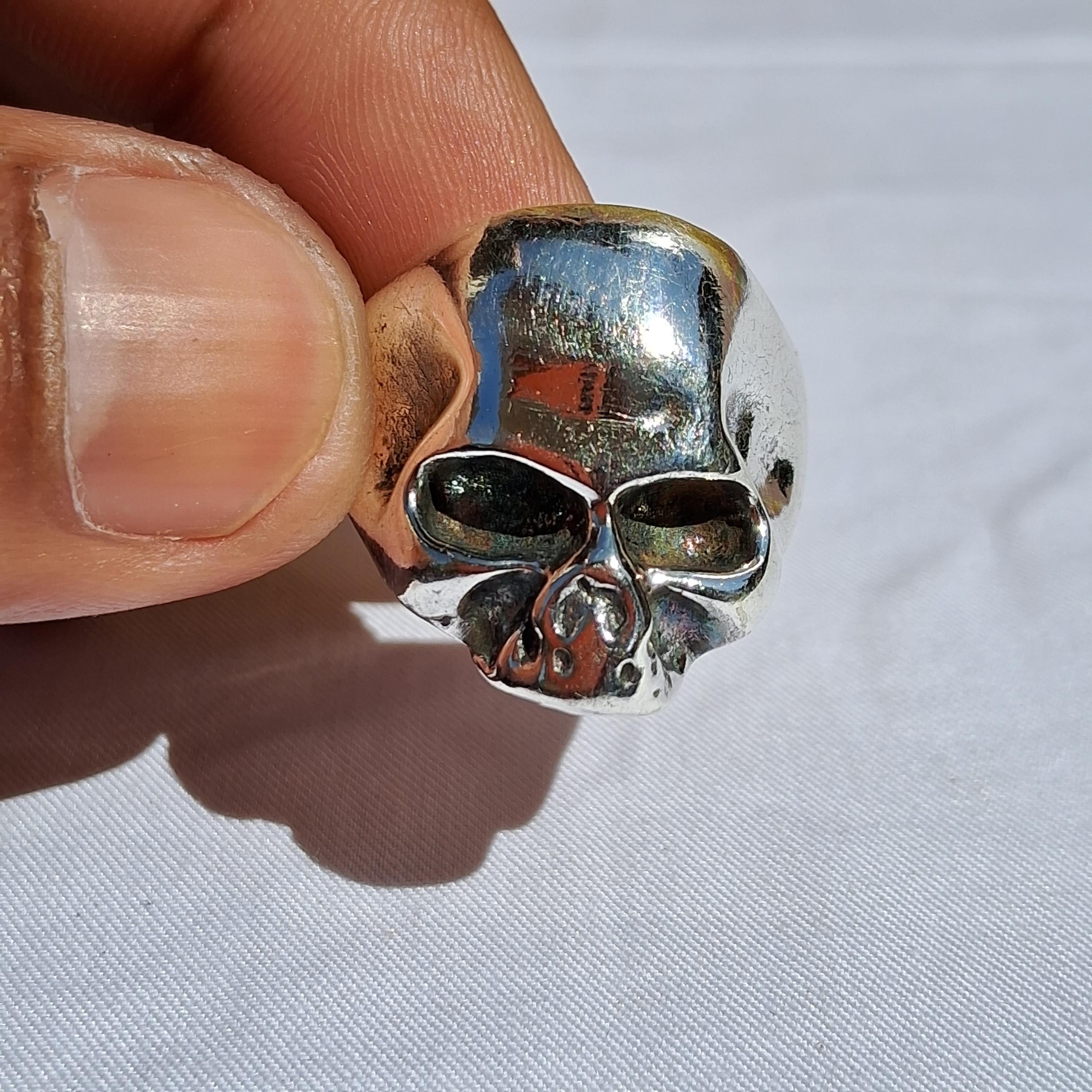 SS　卍　リング　18号くらい　シルバー　ヘルズエンジェルズ Hells angels ring - Etsy 日本