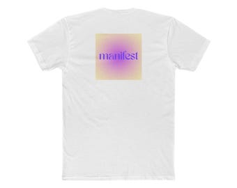 Manifest pastel gradient tee | Manifestation shirt