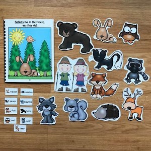 Forest Animals Adapted Book: Music and Movement for Kids image 3