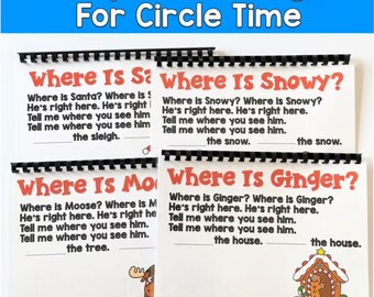 Libri di canzoni sulle preposizioni per bambini: mini pacchetto di parole posizionali