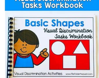 Quaderno di apprendimento precoce, forme di base, discriminazione visiva (abilità di prelettura)