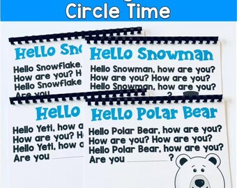 Pacchetto di canzoni SEL invernali - Attività emozionali facili per la scuola materna