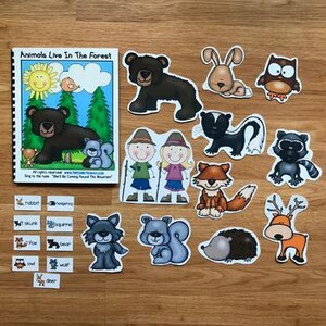 Forest Animals Adapted Book: Music and Movement for Kids image 2