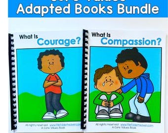 Libri adattati sui valori fondamentali: pacchetto Onestà, Rispetto, Coraggio