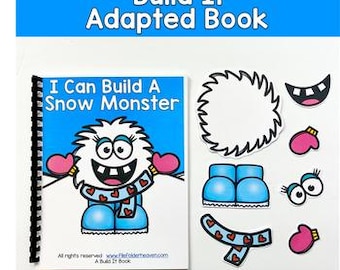 Libro "Seguendo le istruzioni": Costruisci un mostro di neve (Educazione per la prima infanzia)