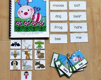 Libro e attività di logopedia di San Valentino, rime, vocabolario (prima infanzia)