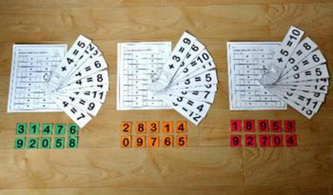 Addition Flipstrips: Interactive Number Sense - Reusable Math Strips - Etsy