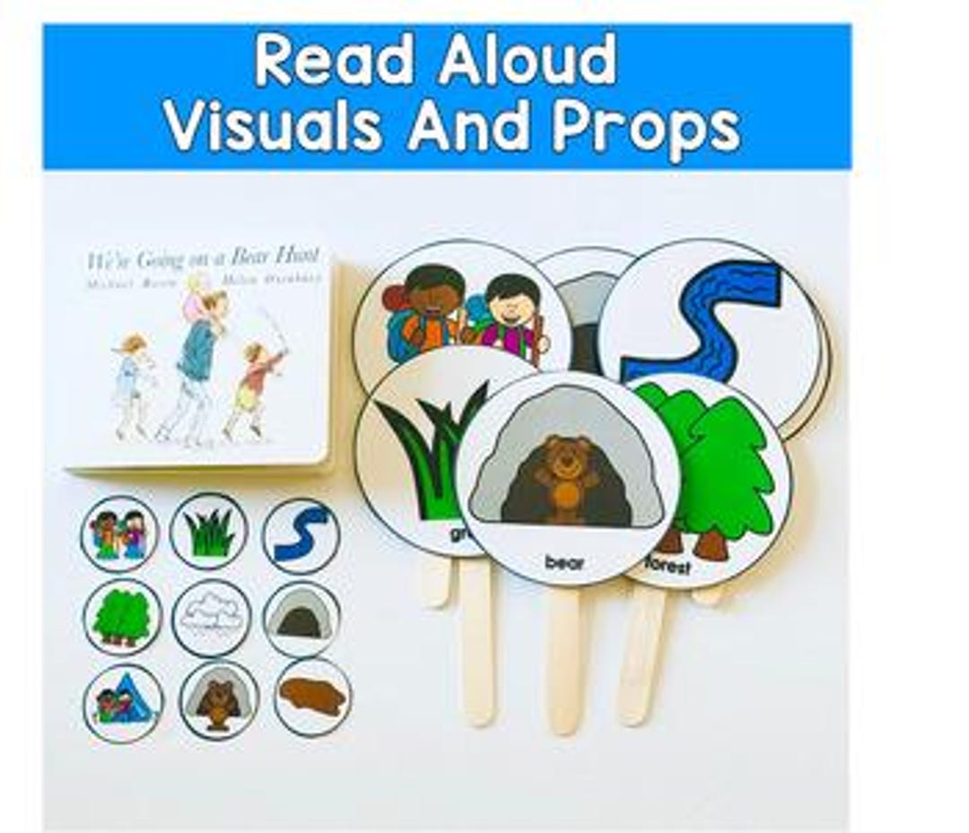 We're Going on a Bear Hunt Storytelling Props | Story Retell Set ...