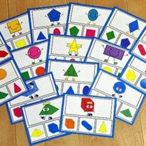 Shape Recognition Task Cards: 2D and 3D Hands-On Learning