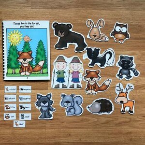 Forest Animals Adapted Book: Music and Movement for Kids image 4