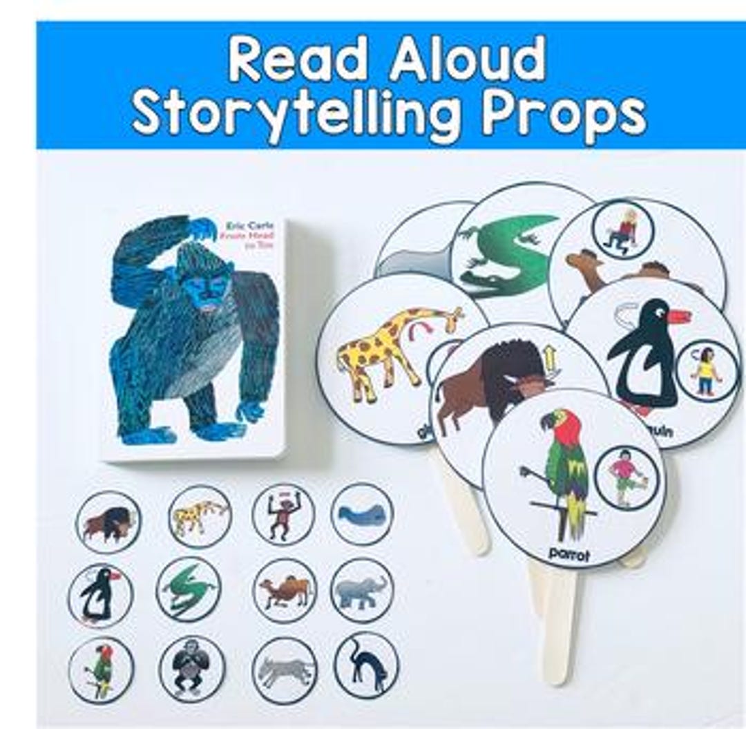Story Retelling Visuals for Pre-k - Animal Actions and Movement ...