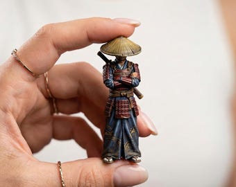 Samurai Warrior STL Pack : Stylized Fantasy Fighters | 3D Printable Figure Bundle (Digital Download)