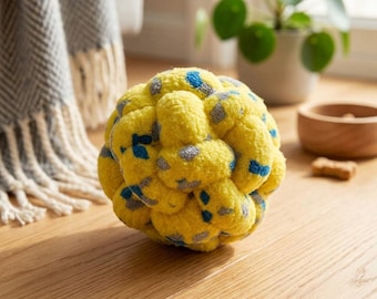 ETPU Popcorn Hondenbal, Interactief apporteerspeeltje, Tandjes krijgen, Hoge elasticiteit, Duurzaam kauwen, Onverwoestbaar huisdiercadeau, Spelende puppy, Vaste kern