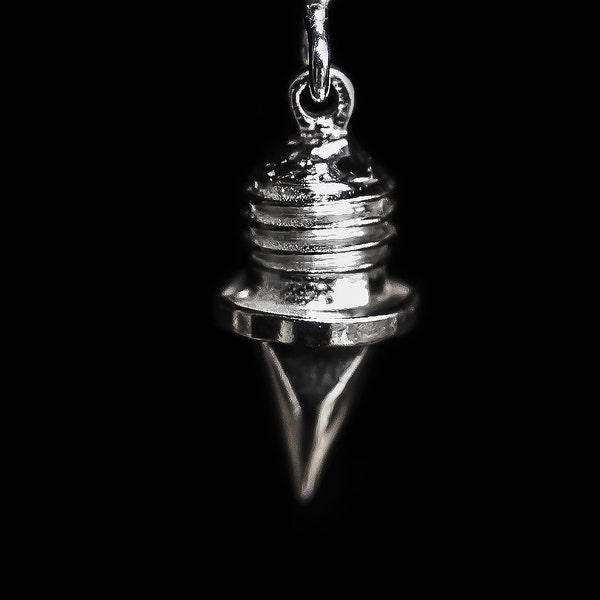 1/4" Sterling Silver Track Spike Charm