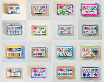 Build-Your-Own Busy Box Micro Bundle (Choose Any 3) | Focused Fine Motor Set